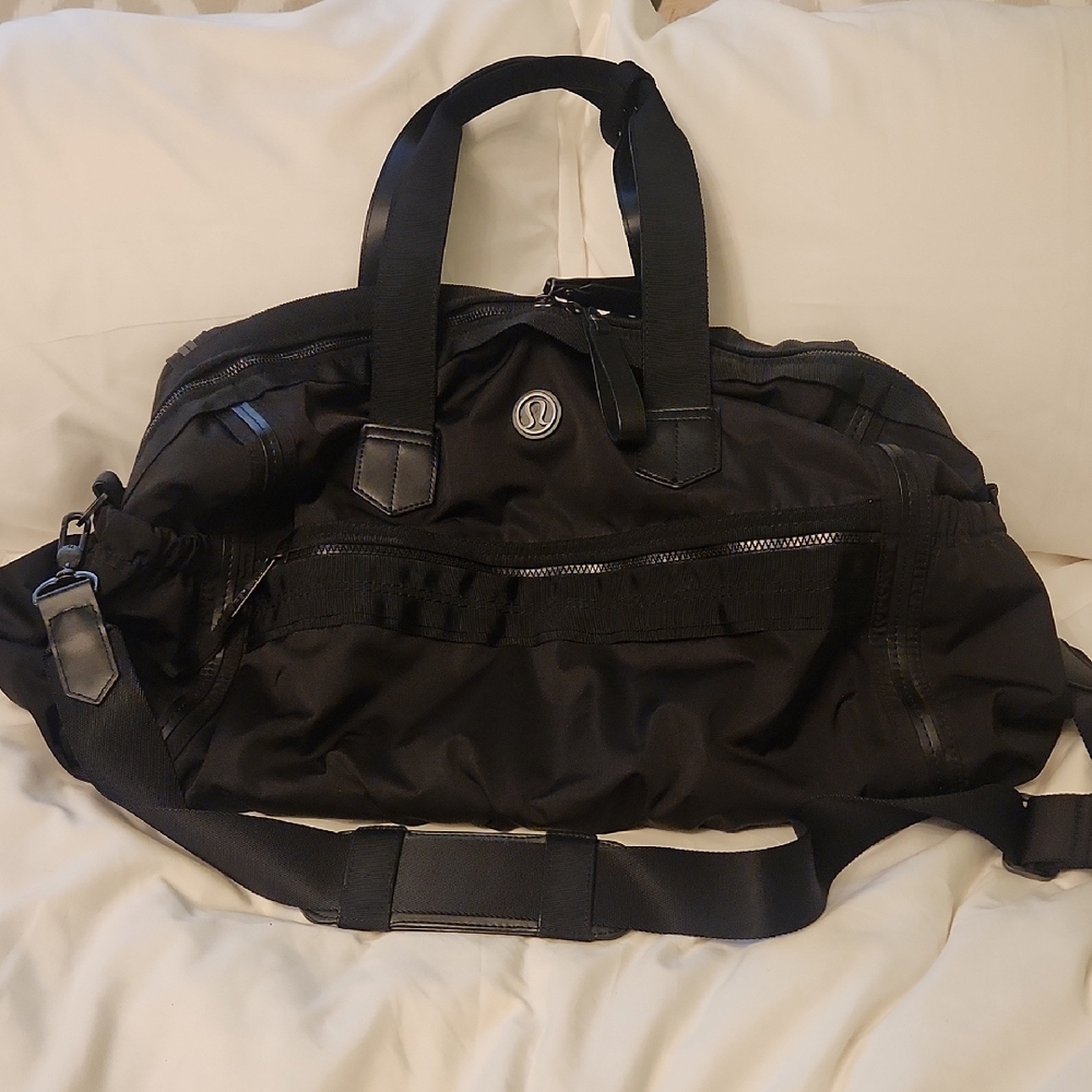 lululemon athletica Black Gym Yoga Bag